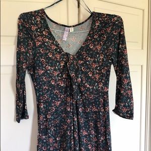 Blue-ish floral dress from Francesca’s